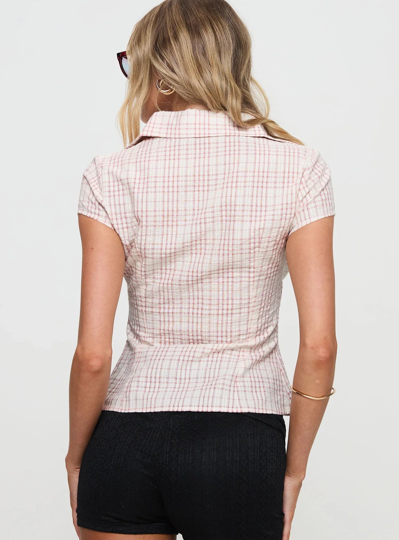 Jouvana - Chemise à carreaux